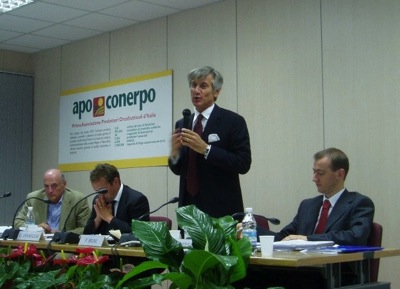 Paolo Bruni, presidente dell'organizzazione <br />di produttori Apo Conerpo